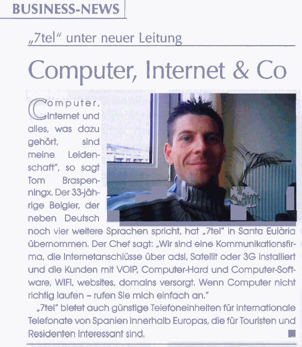 7Tel Communications Ihr Internet Anschluss Specialist